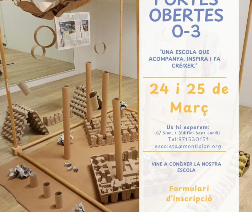 Portes obertes 0-3 anys